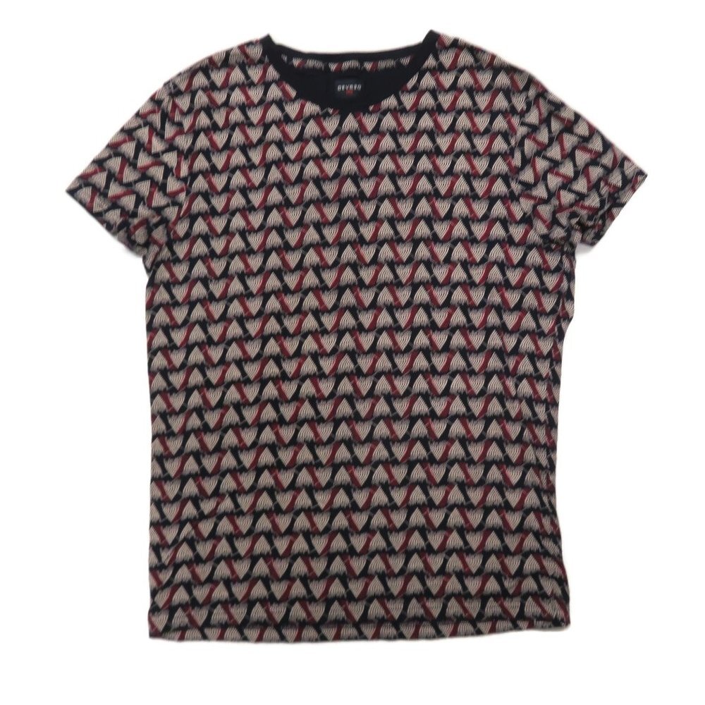 Devred 1902 T-shirt Womens Large Crew Short Sleeve Geometric‎
